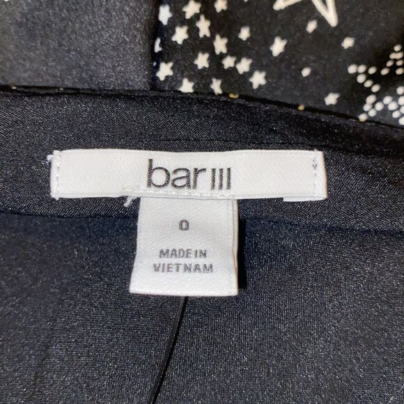 Bar III NWT Star-Print Asymmetrical Dress - Picture 9 of 10
